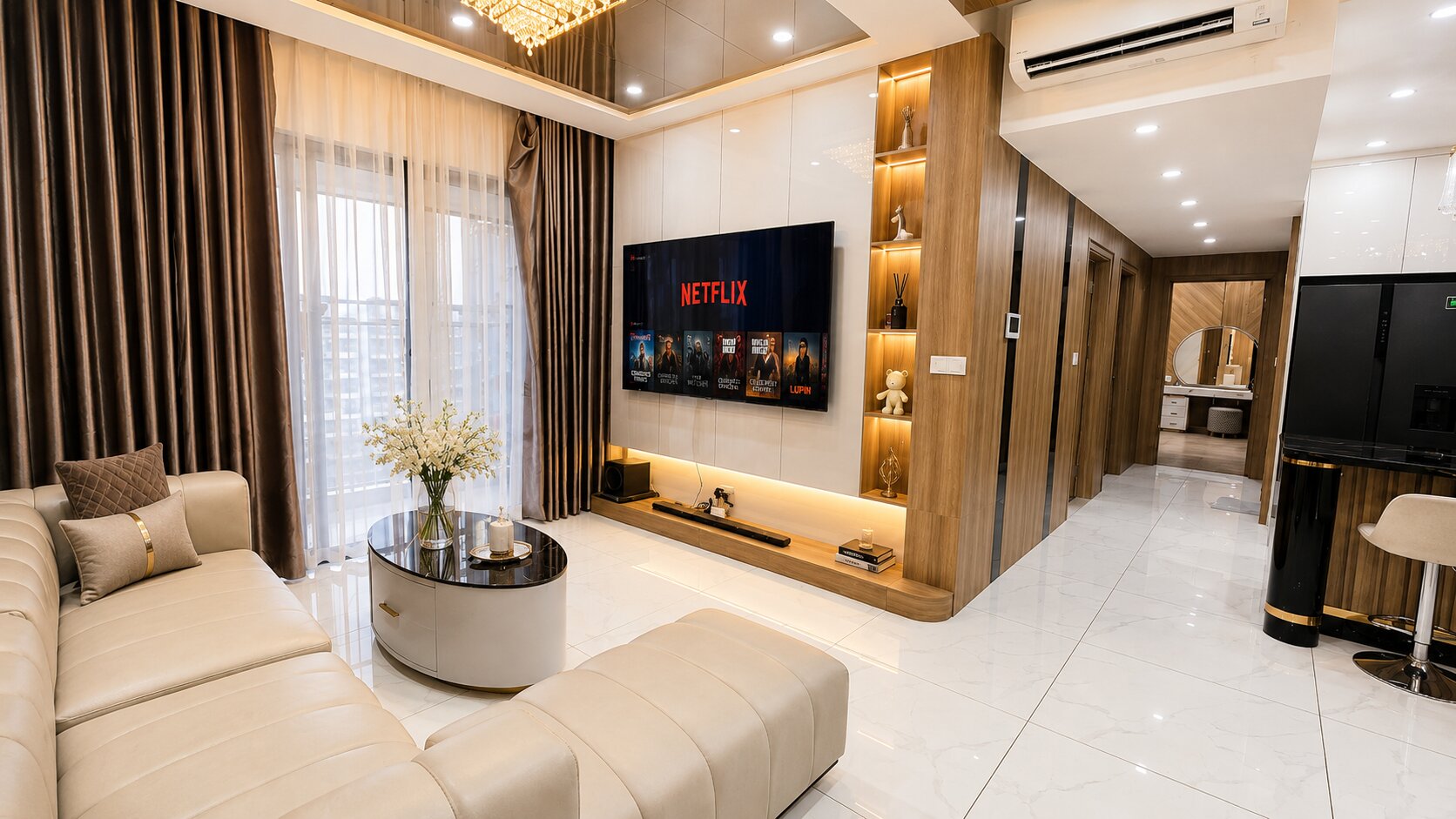 Căn Hộ 3PN Cao Cấp - Diamond Alnata