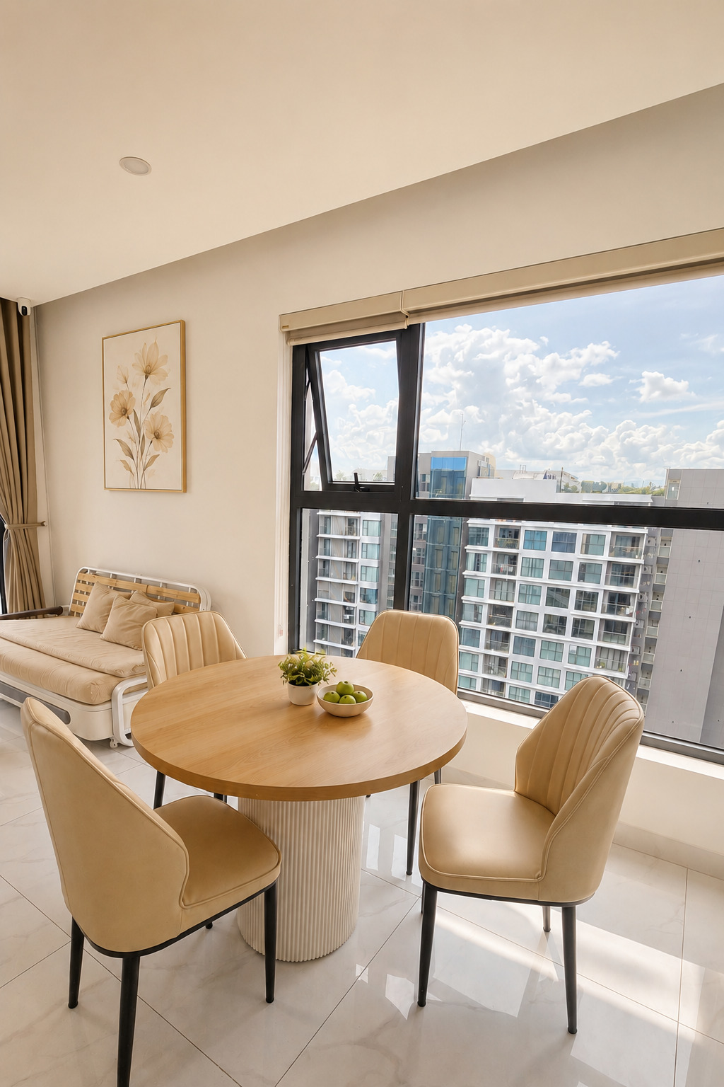 2-Bedroom Apartment with Walking Street View – Diamond Alnata Plus