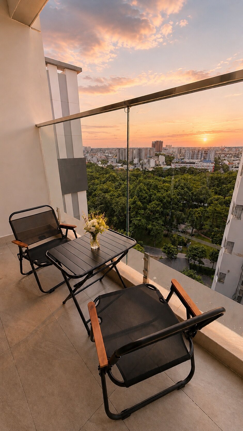 2-Bedroom Apartment with Walking Street View – Diamond Alnata Plus