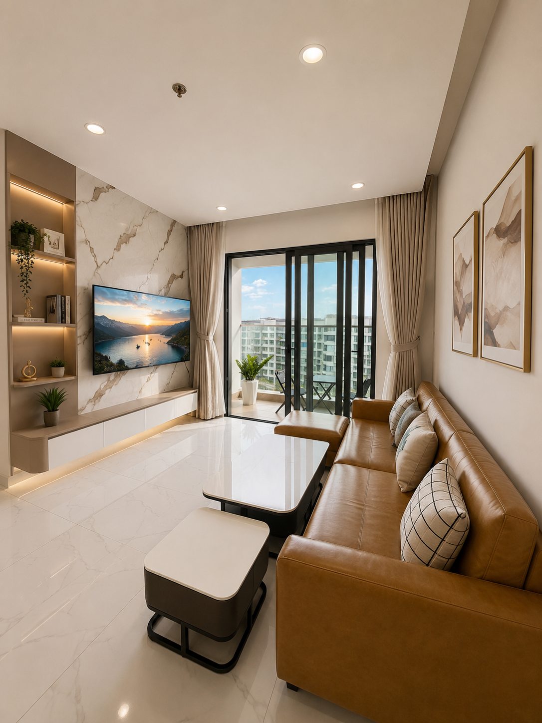 Căn hộ 2PN 2WC Diamond Alnata Plus