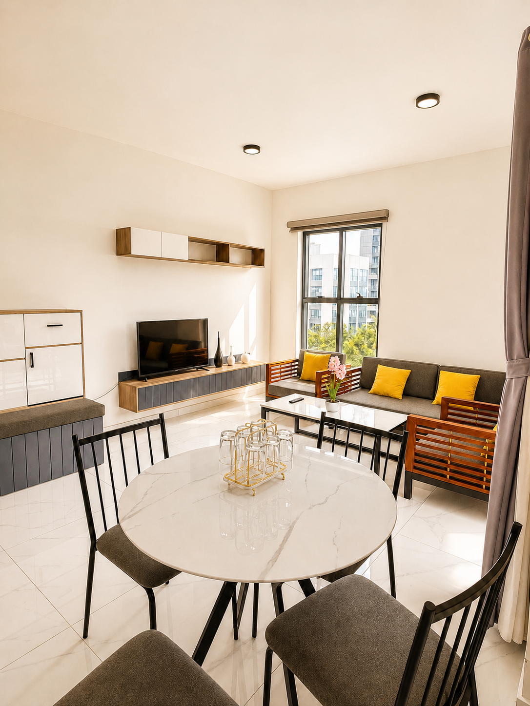 Căn hộ 3PN View cực đẹp Diamond Alnata