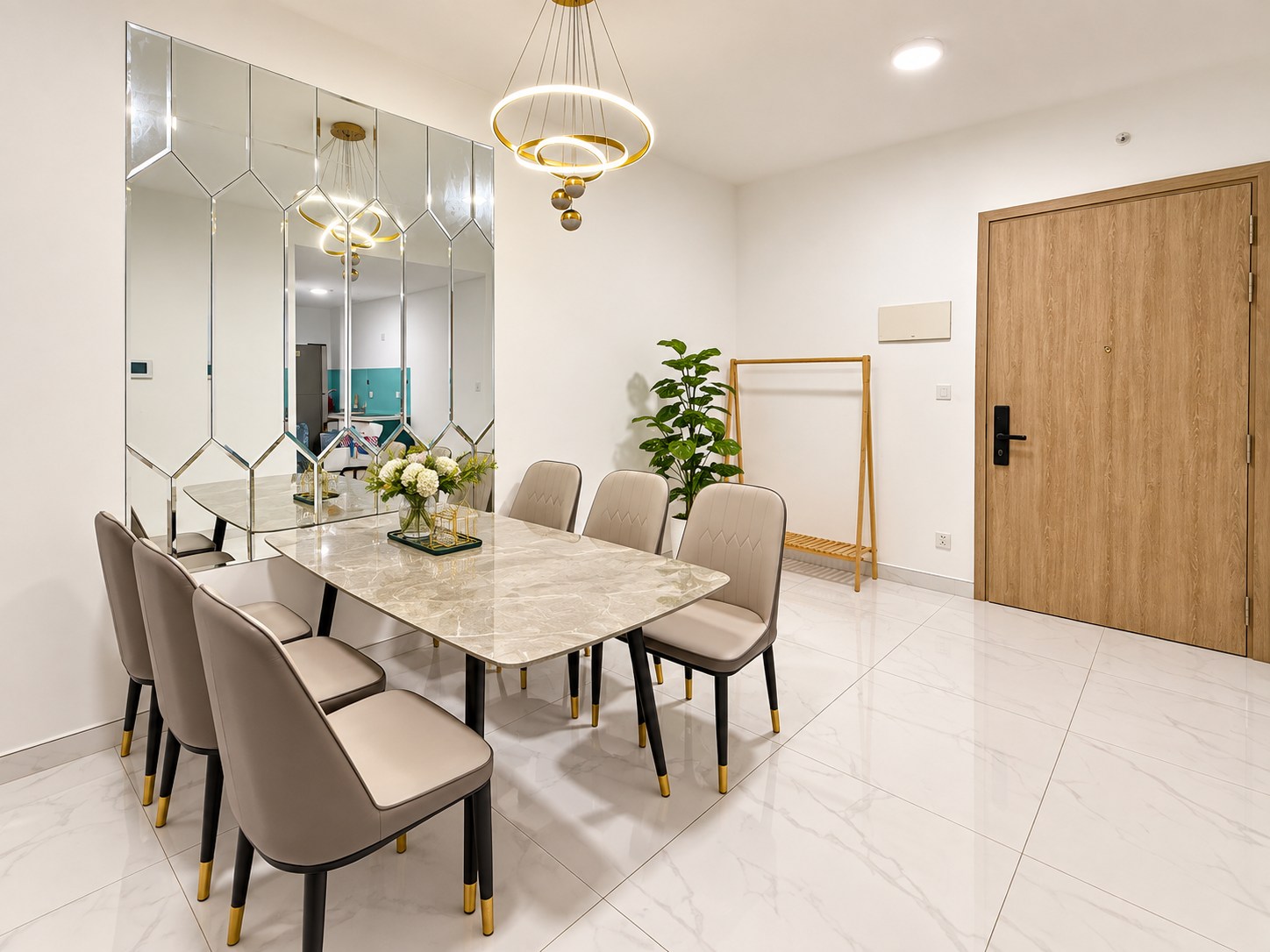 Căn Hộ 2 Phòng Ngủ Hiện Đại Góc Sân Vườn Celadon