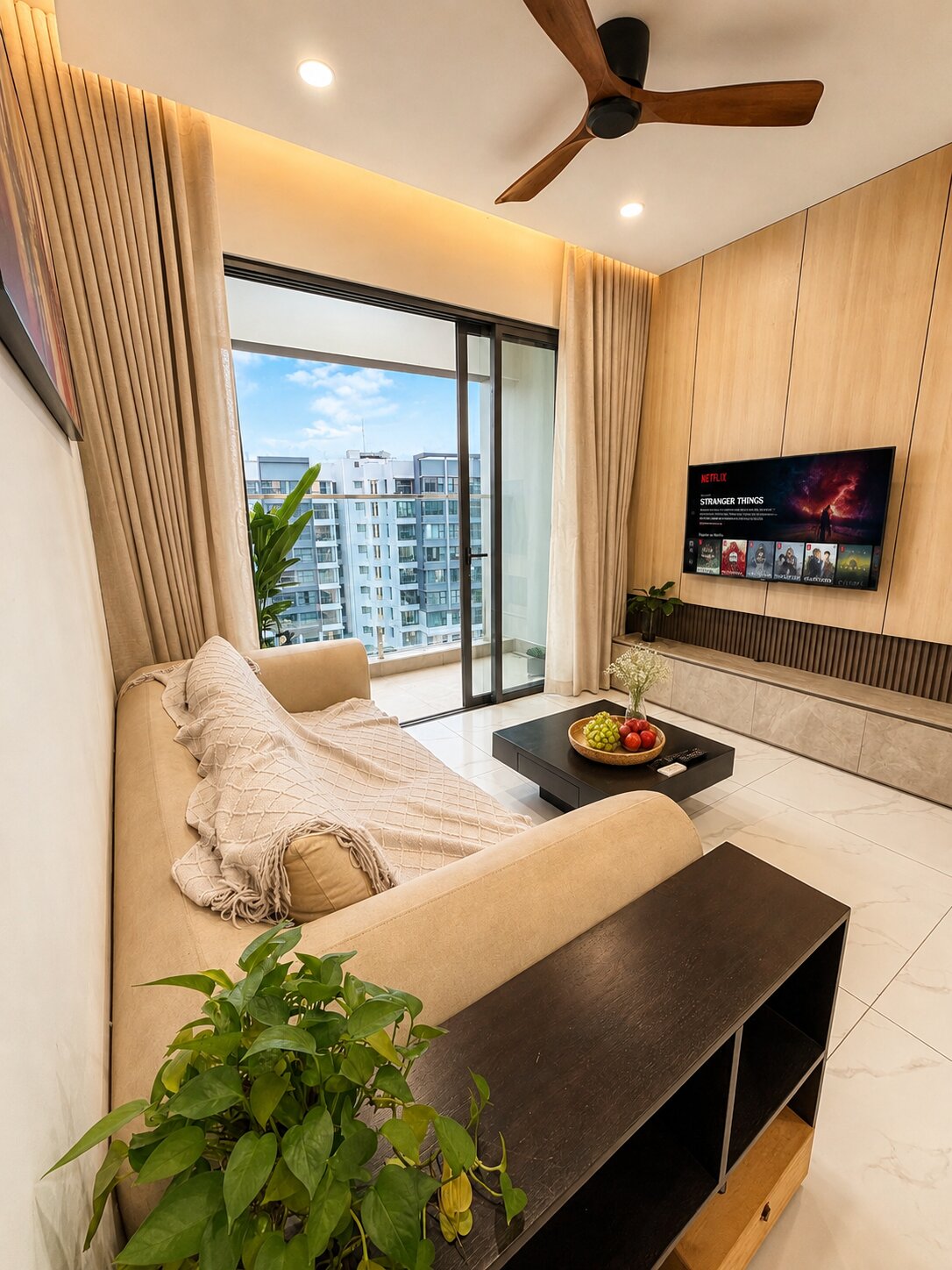 Căn hộ 2PN - 2WC Xanh Tươi và Ấm Cúng